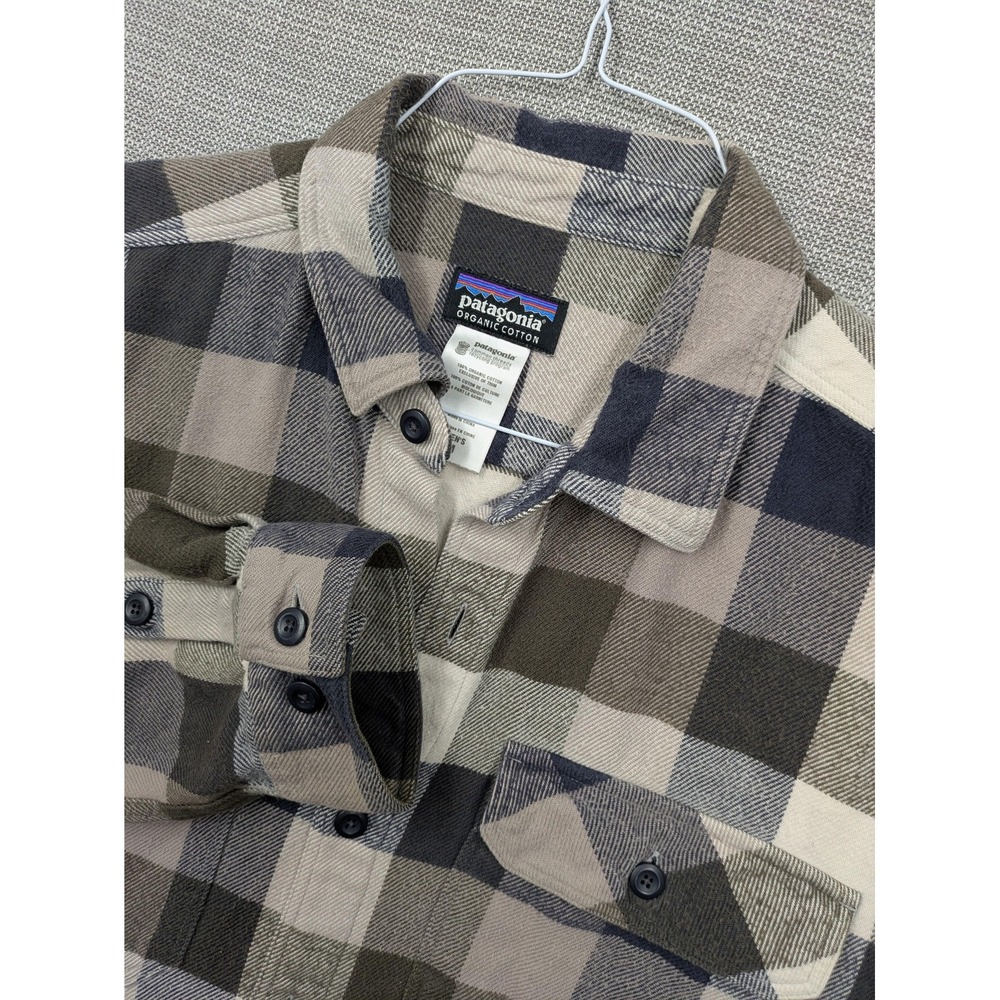 Patagonia Shirt Mens Medium Multicolor Plaid Flannel Long Sleeve Button Up